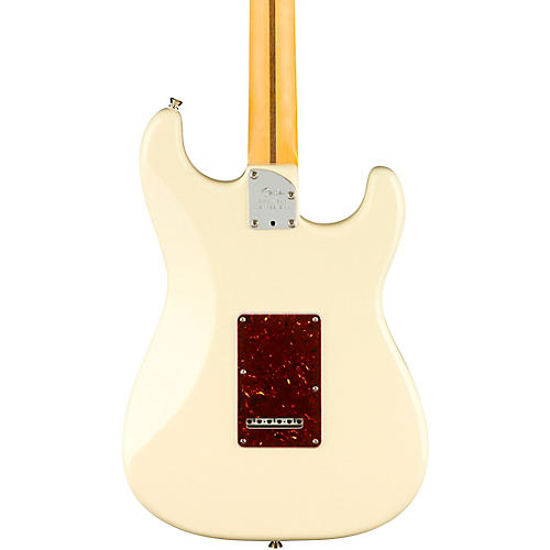 Fender American Professional II Stratocaster Maple Fingerboard Left-Handed Electric Guitar Olympic White