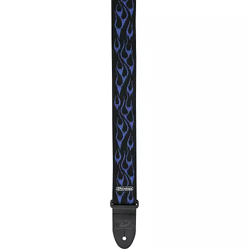 Dunlop D-38 Flambe Nylon Guitar Strap Gray