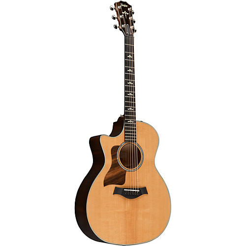 Taylor 614ce-LH V-Class Left-Handed Grand Auditorium Acoustic-Electric Guitar Brown Sugar