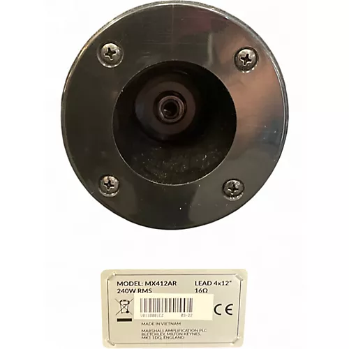 Used Marshall MX412A 240W 4x12 Guitar Cabinet