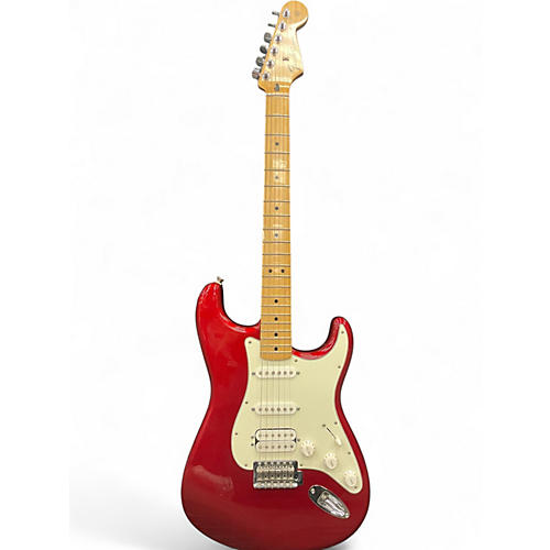 Used Fender Player Series HSS Candy Apple Red Solid Body Electric Guitar Candy Apple Red