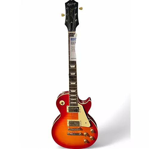 Used Epiphone 1959 Reissue Les Paul Standard Cherry Sunburst Solid Body Electric Guitar Cherry Sunburst