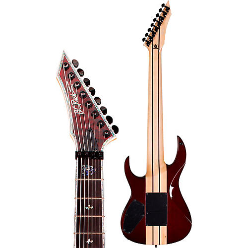 B.C. Rich Shredzilla 8 Prophecy Archtop with Floyd Rose Electric Guitar Black Cherry