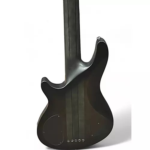 Used Schecter Guitar Research hellraiser extreme 5 Trans Black Electric Bass Guitar Trans Black