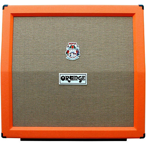 Orange Amplifiers PPC Series PPC412-A 240W 4x12 Guitar Speaker Cabinet Orange Slant