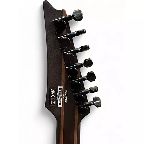 Used Ibanez RGD70ALNB Green Solid Body Electric Guitar Green