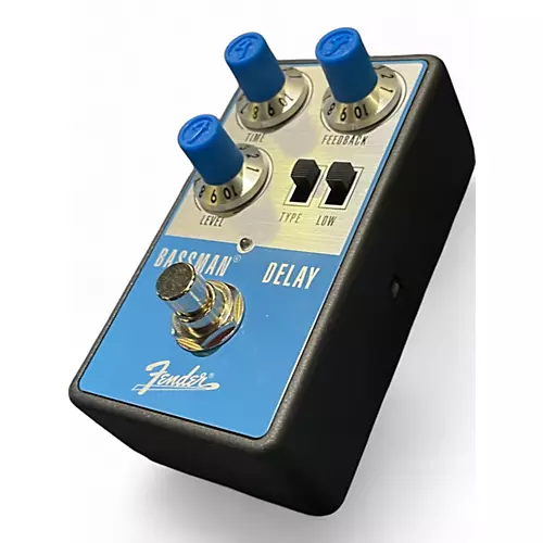Used Fender BASSMAN DELAY Effect Pedal