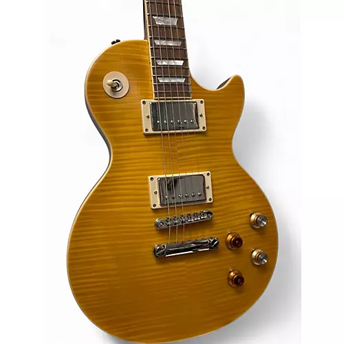 Used Epiphone Les Paul Standard Greeny Lemon Solid Body Electric Guitar Lemon