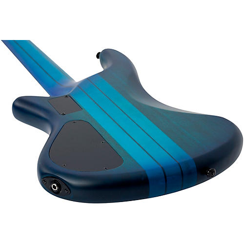 Schecter Guitar Research Stiletto Studio-4 Electric Bass Guitar Ocean Blue Burst