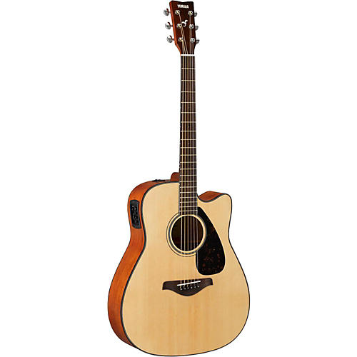 Yamaha FG Series FGX800C Acoustic-Electric Guitar Sand Burst