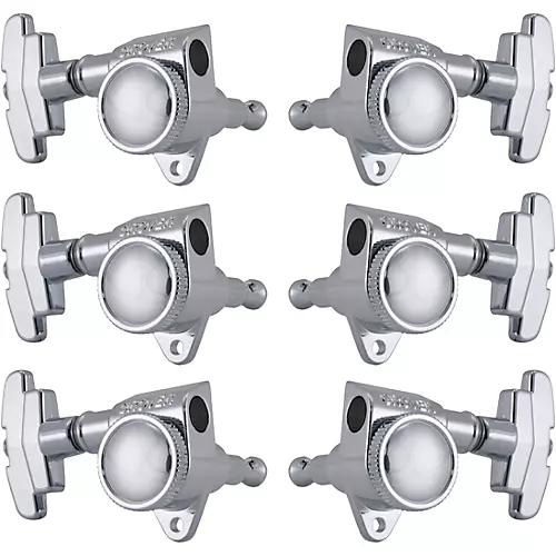 Grover Roto-Grip Locking Super Rotomatics 509 Series Tuning Machines Nickel