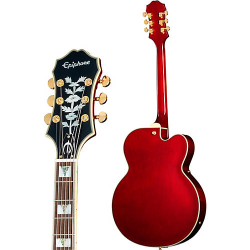 Epiphone Broadway Left-Handed Hollowbody Electric Guitar Wine Red