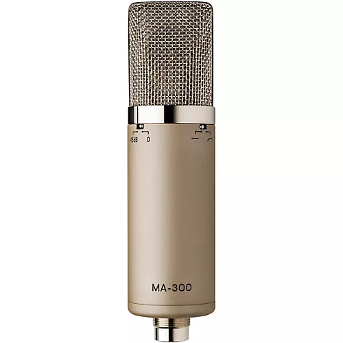 Mojave Audio MA-300SN Large-Diaphragm Multi-Pattern Tube Condenser Microphone - Satin Nickel