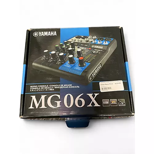 Used Yamaha MG06X Unpowered Mixer