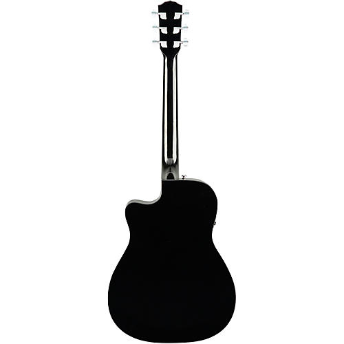 Fender CC-60SCE Concert Acoustic-Electric Guitar Black