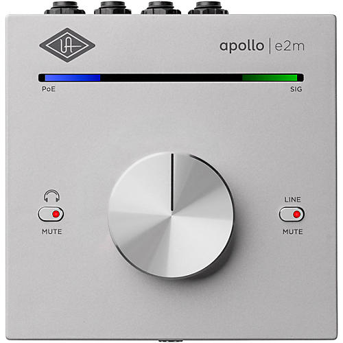 Universal Audio Apollo X16D Ultimate 18x20 TB Audio Interface Dante with Four Apollo e1x Remote-Controllable Unison Preamps & Apollo e2M Headphone Amp
