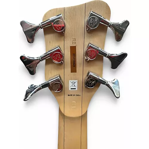 Used Warwick CORVETTE ROCK BASS Black Electric Bass Guitar Black