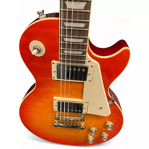 Used Epiphone Les Paul Standard Cherry Sunburst Solid Body Electric Guitar Cherry Sunburst