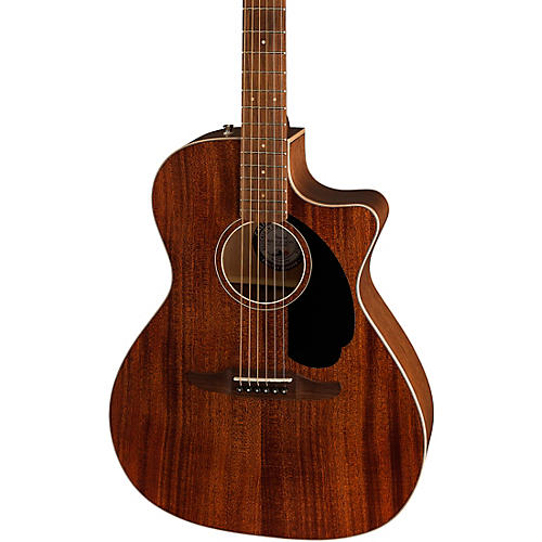 Fender California Newporter Special All-Mahogany Acoustic-Electric Guitar Honey Burst