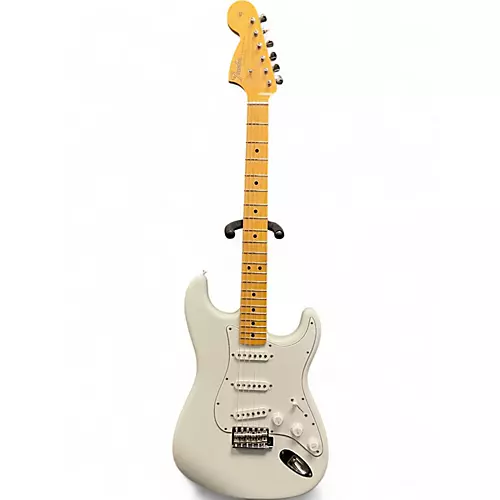 Used Fender VOODOO CHILD NOS STRATOCASTER Alpine White Solid Body Electric Guitar Alpine White