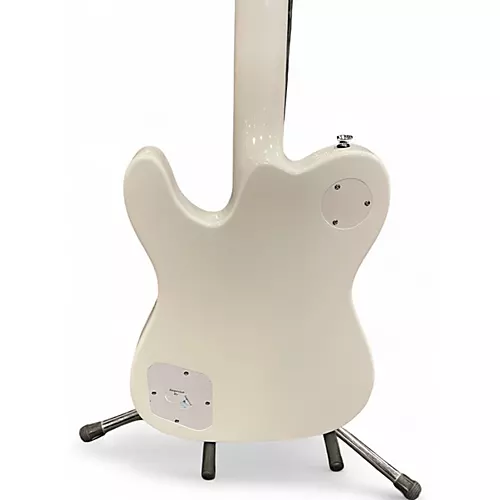 Used Fender JA90 Jim Adkins Thinline Telecaster WHITE Hollow Body Electric Guitar WHITE