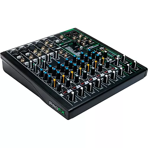 Mackie ProFX10v3 10-Channel Mixer With Gator Mixer Bag and Cables