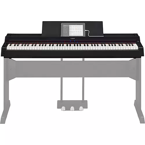 Yamaha P-S500 88-Key Smart Digital Piano With L300 Stand and LP-1 Triple Pedal Black
