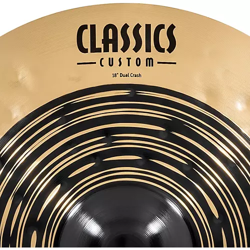 MEINL Classics Custom Dual Crash Cymbal 18 in.