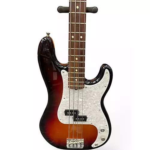 Used 2016 Fender American Professional Precision Bass 3 Tone Sunburst Electric Bass Guitar 3 Tone Sunburst