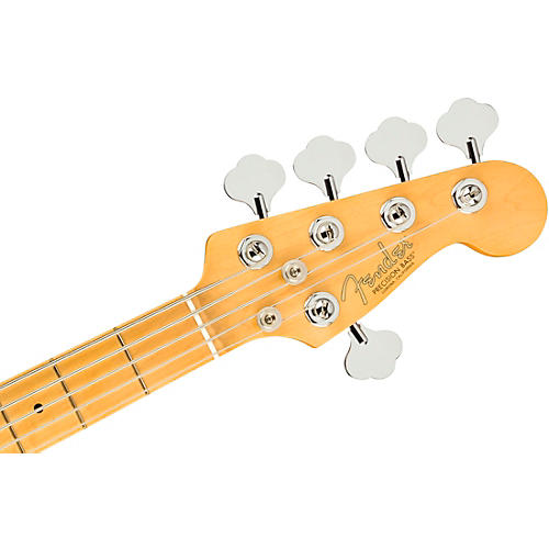 Fender American Professional II Precision Bass V Maple Fingerboard Miami Blue