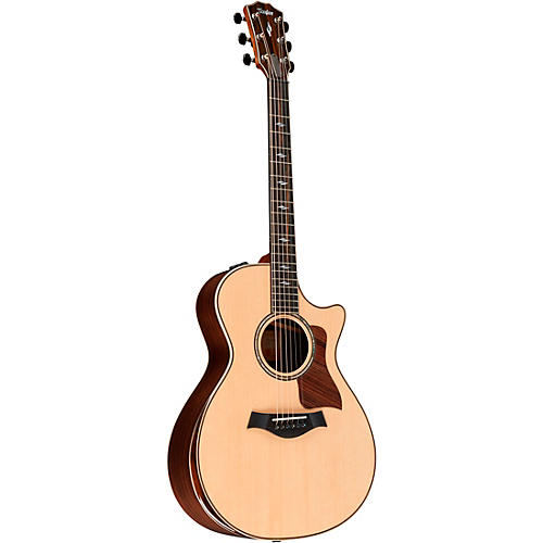 Taylor 812ce V-Class Grand Concert Acoustic-Electric Guitar Natural