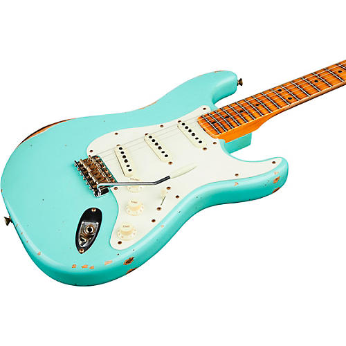 Fender Custom Shop Limited-Edition Fat '50s Stratocaster Relic Electric Guitar Aged India Ivory