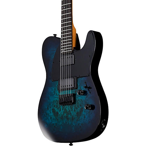 ESP LTD TE-200DX Electric Guitar Purple Burst