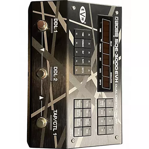 Used BOSS SDE-3000 EVH Effect Pedal