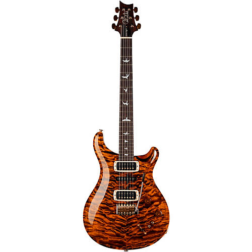 PRS Wood Library Modern Eagle V With 10-Top Quilt and East Indian Rosewood Neck Electric Guitar Copperhead Burst