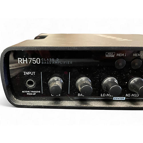 Used TC Electronic RH750 Bass Amp Head