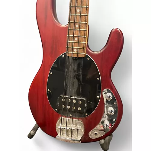 Used Sterling by Music Man Stingray 5 string bass Dakota Red Electric Bass Guitar Dakota Red