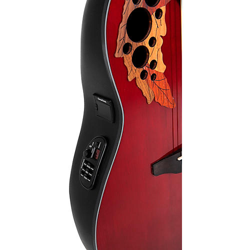 Ovation CE44 Celebrity Series Elite Mid-Depth Acoustic-Electric Guitar Reverse Blue Burst