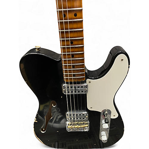 Used 2023 Fender CUSTOM SHOP LTD CABALLO TONO LIGERO RELIC TELECASTER THINLIN BLACK Hollow Body Electric Guitar BLACK