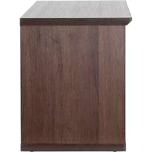 Gator Elite Series Furniture Desktop 8U Studio Rack 8 RU Space Dark Walnut