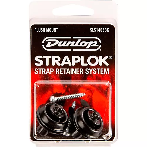 Dunlop Straplok Flush Mount Strap Retainer System Brass