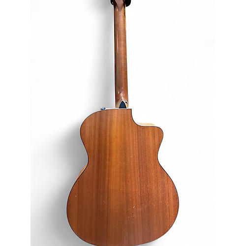 Used Taylor 114CE Left Handed Natural Acoustic Electric Guitar Natural