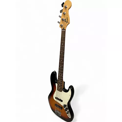 Used Fender Player Jazz Bass Tobacco Burst Electric Bass Guitar Tobacco Burst