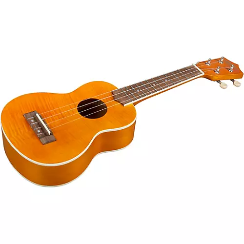 Mitchell MU45F Exotic Soprano Ukulele Flamed Maple Cherry