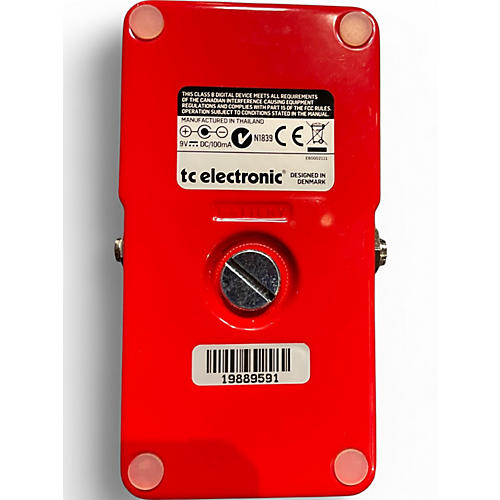 Used TC Electronic Sub N Up Octaver Effect Pedal