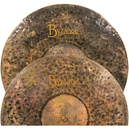 MEINL Byzance Extra-Dry Medium Hi-Hat Cymbals 16 in.