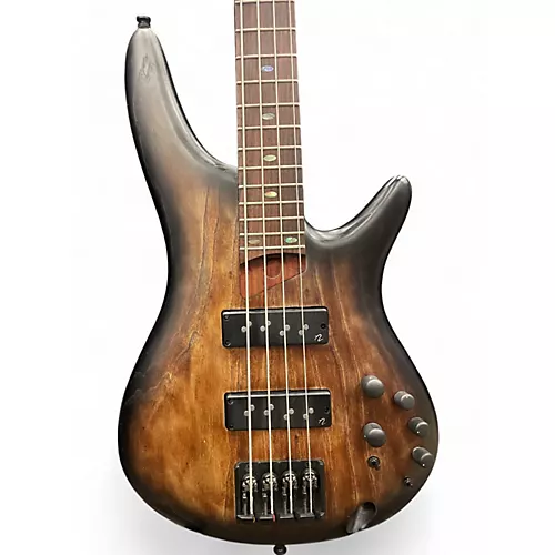 Used Ibanez SR600E Brown Sunburst Electric Bass Guitar Brown Sunburst