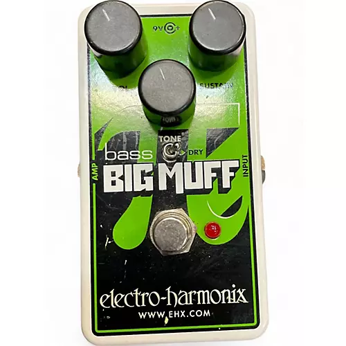 Used Electro-Harmonix BASS BIG MUFF PI NANO Bass Effect Pedal
