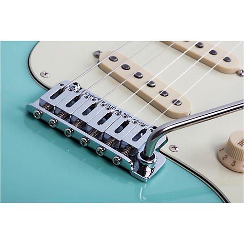 Schecter Guitar Research Custom Shop Nick Johnston Traditional Electric Guitar Atomic Green Mint Green Pickguard