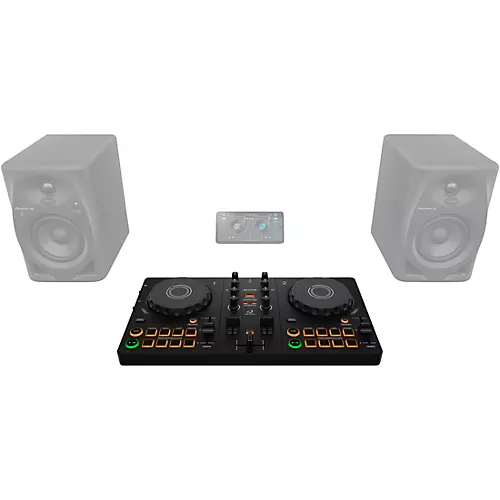 AlphaTheta DDJ-FLX2 Entry Level DJ Controller for rekordbox and Serato Black